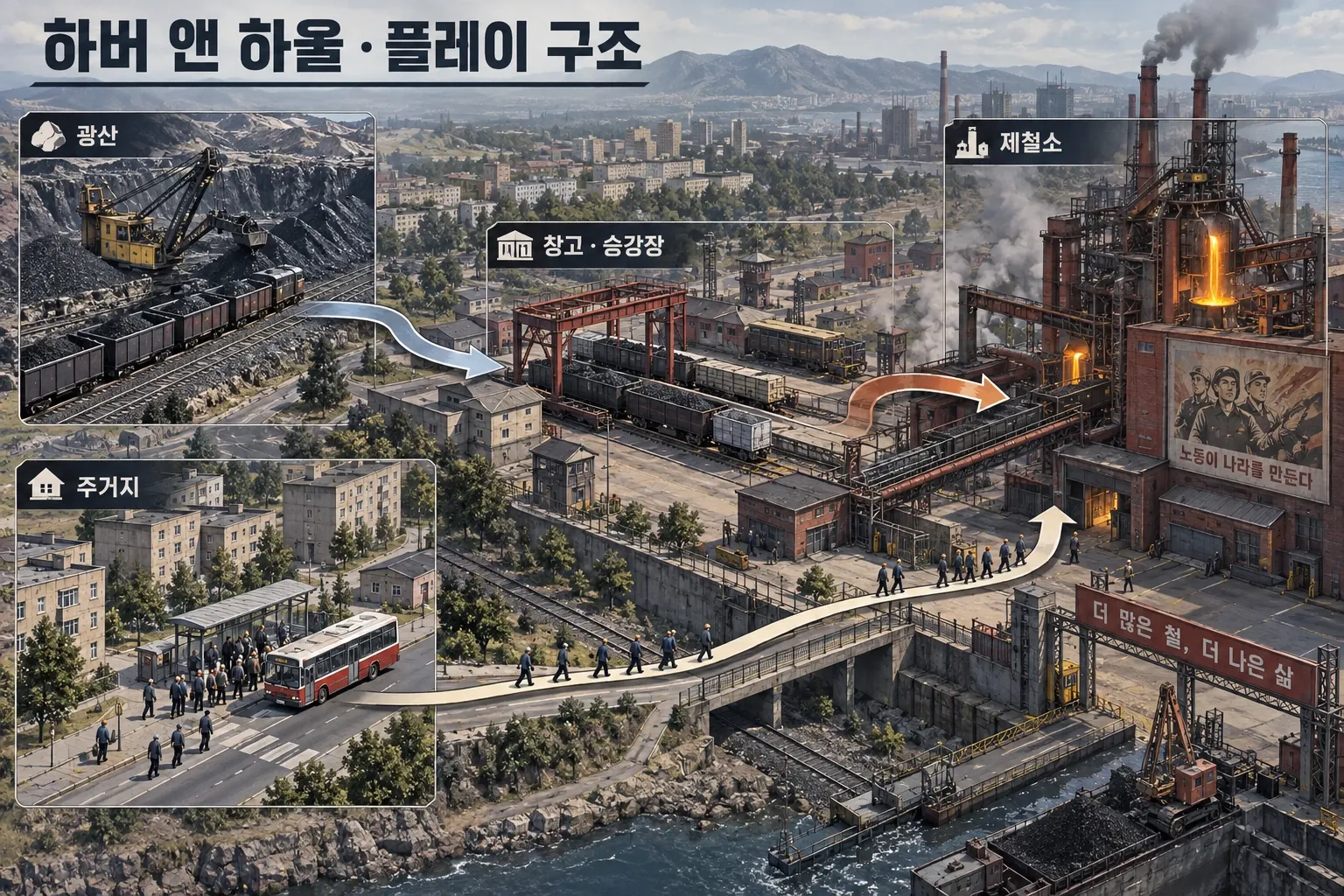 하버 앤 하울 — 게임 개요: 본문 규칙에 따른 전용 기획 도해